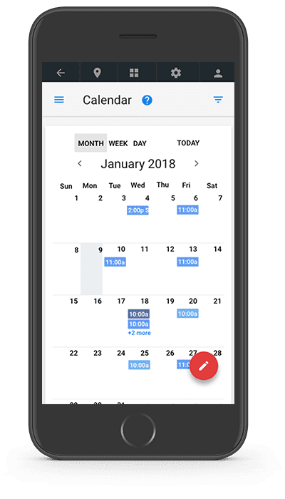 Mobile-Calendar